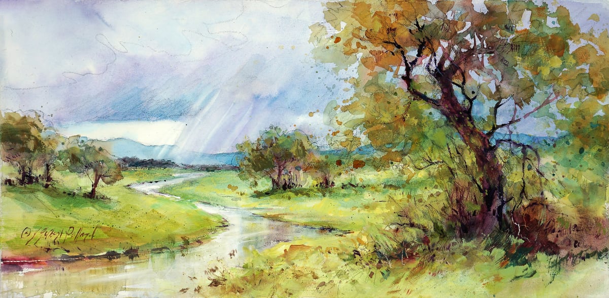 A Wet Spring by Julie Gilbert Pollard 