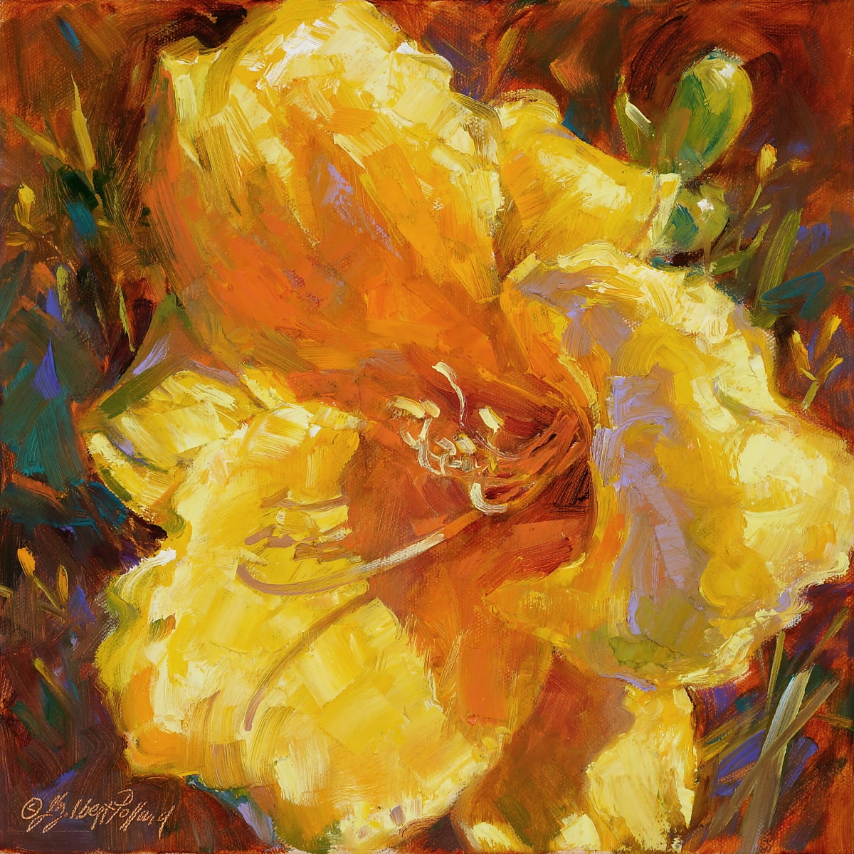 Day Lily by Julie Gilbert Pollard 