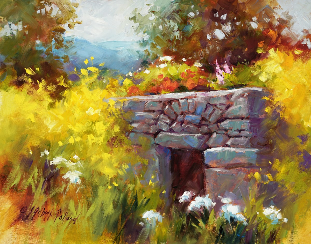 Ancient Roman Ruins, Carsulae by Julie Gilbert Pollard 