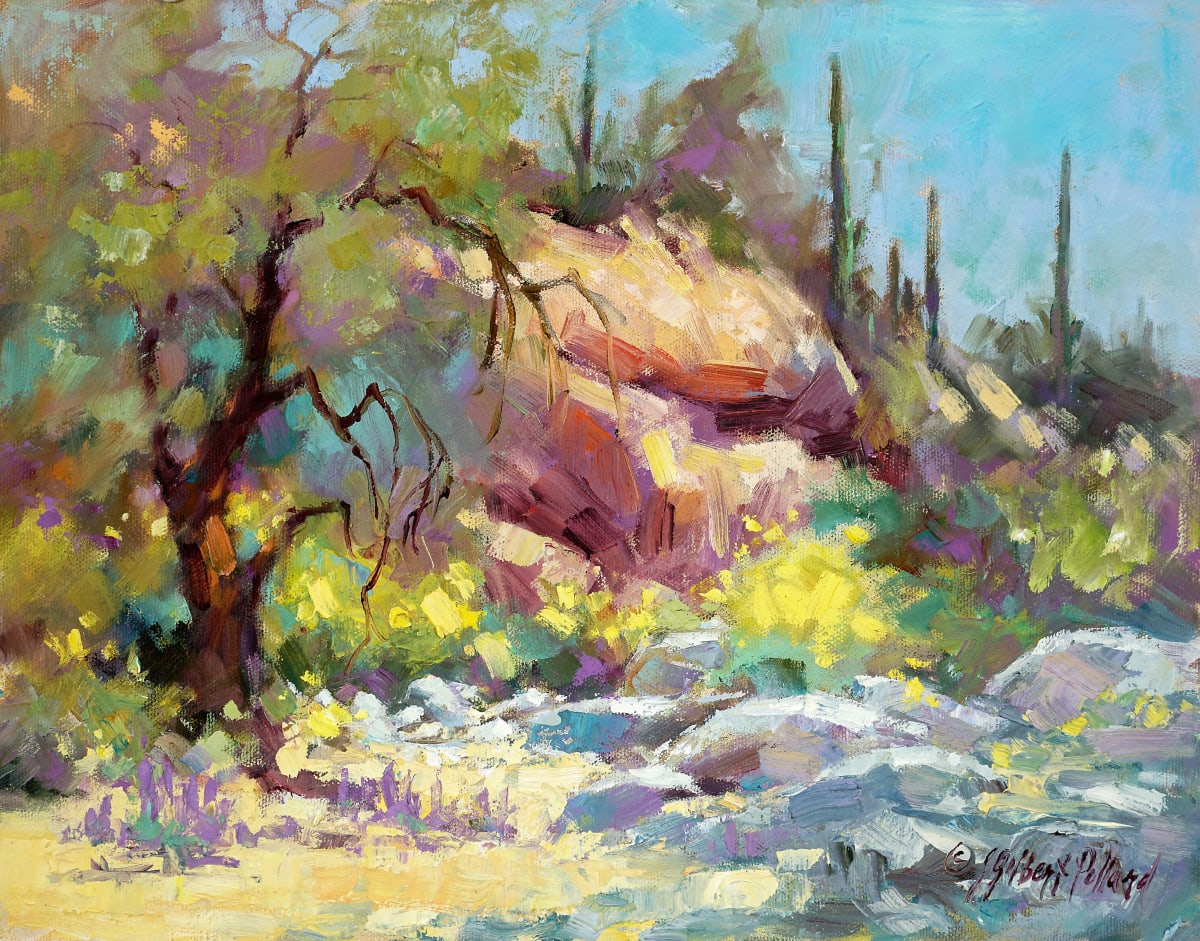 White Tank Wash by Julie Gilbert Pollard 