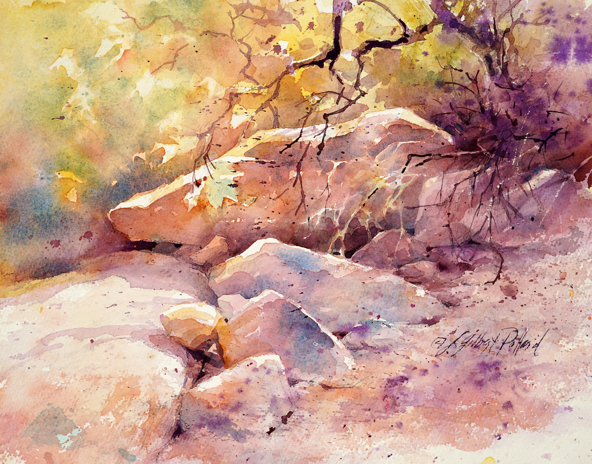 Sedona Reds - Off Schnebly Hill Road by Julie Gilbert Pollard 
