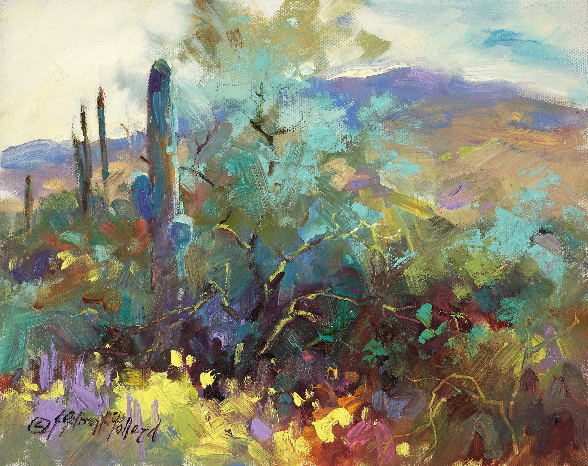 Sonoran Desert at Vistancia by Julie Gilbert Pollard 