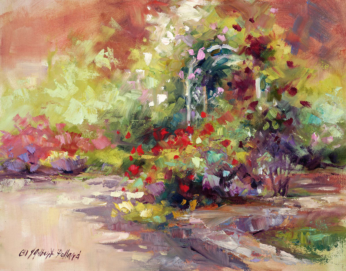 Rose Trellis by Julie Gilbert Pollard 