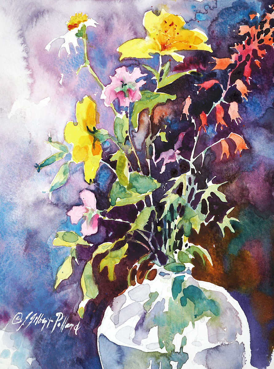 Summer Bouquet (Flowers in Ho Yard) by Julie Gilbert Pollard, Image 1.