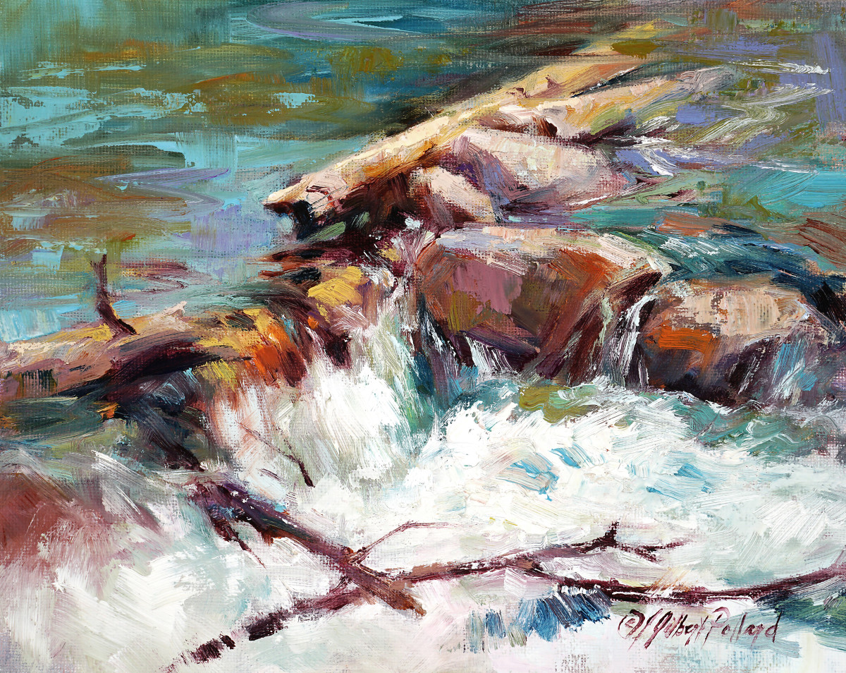 Oak Creek at Crescent Moon Ranch IV by Julie Gilbert Pollard 