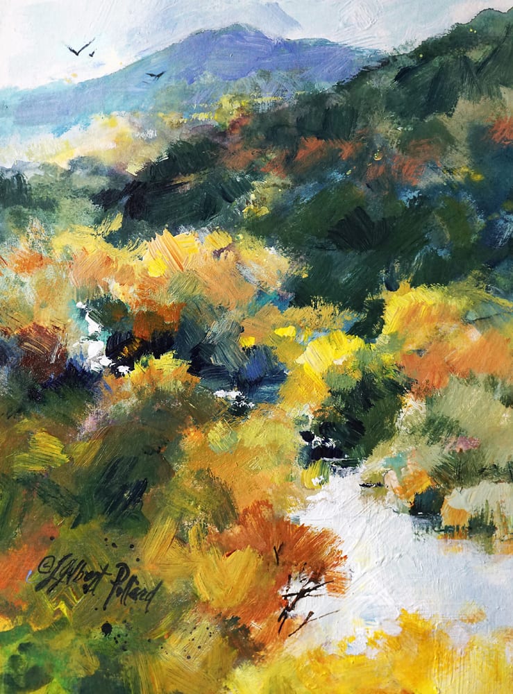 From Midgley Bridge II by Julie Gilbert Pollard 