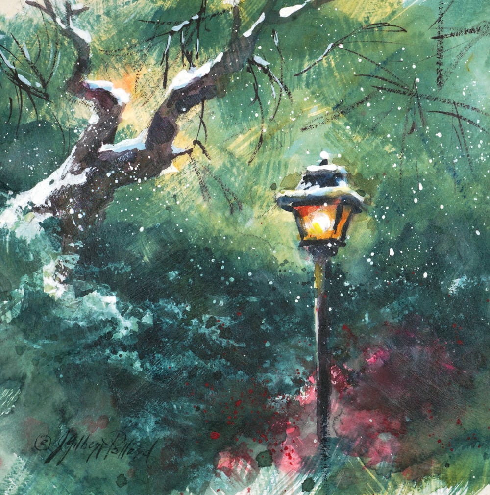 Snow Glow - Briar Patch Inn by Julie Gilbert Pollard, Image 2.