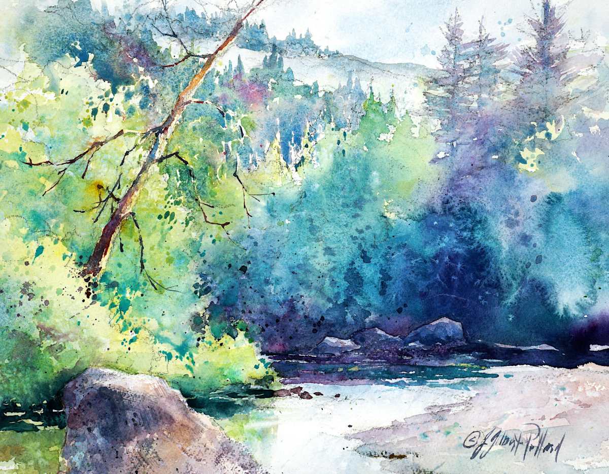 Deep Canyon River by Julie Gilbert Pollard, Image 2.
