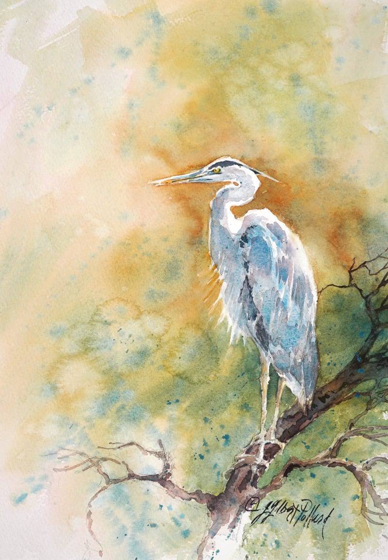 Old Blue by Julie Gilbert Pollard 