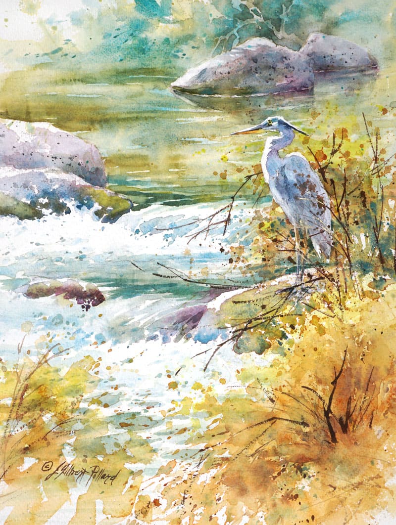 A Perfect Perch by Julie Gilbert Pollard 