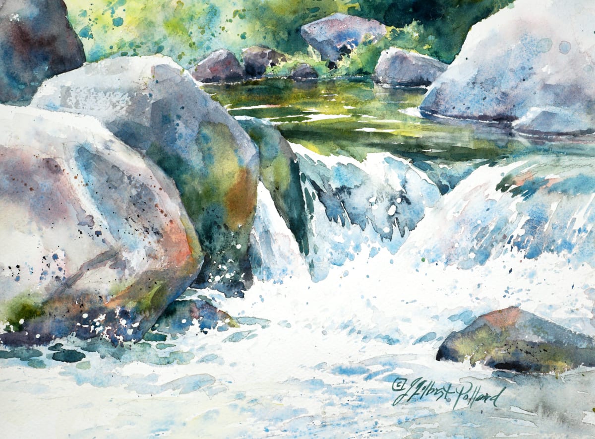 Oak Creek at Bootlegger by Julie Gilbert Pollard 