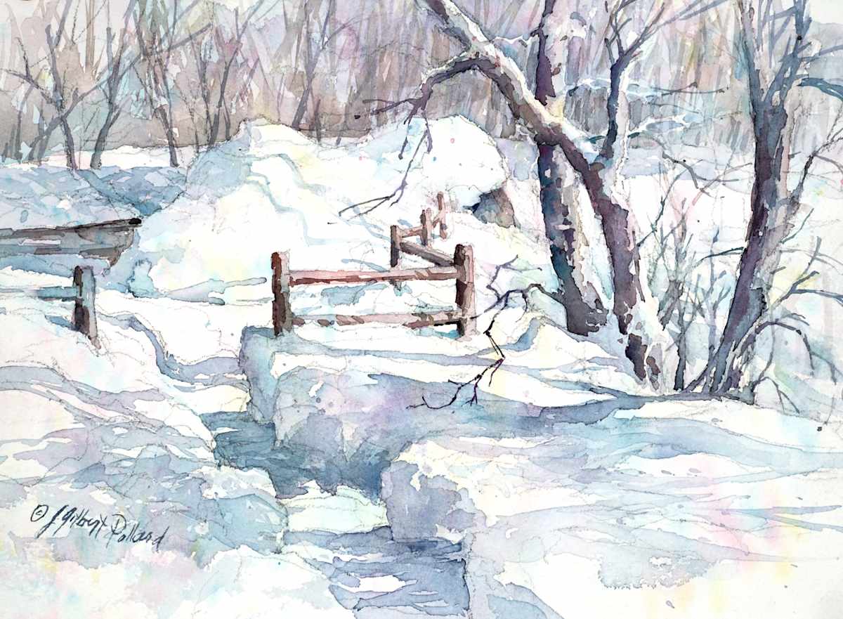 Oak Creek Canyon at Don Hoel's by Julie Gilbert Pollard 
