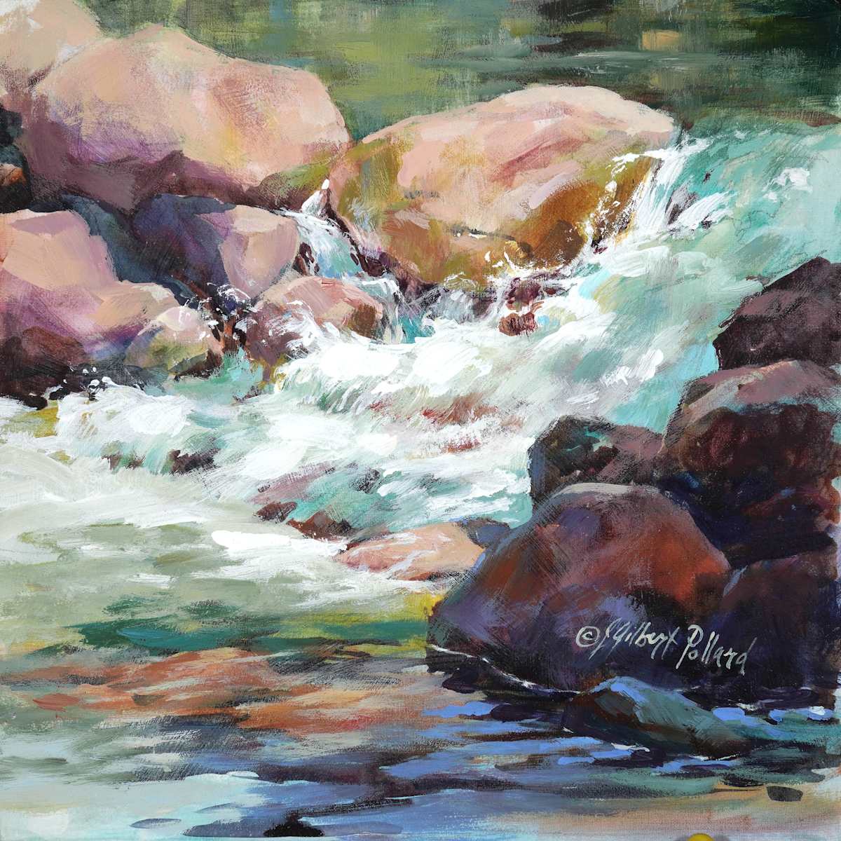 Tumbling Waters - Boulder Creek by Julie Gilbert Pollard, Image 2.