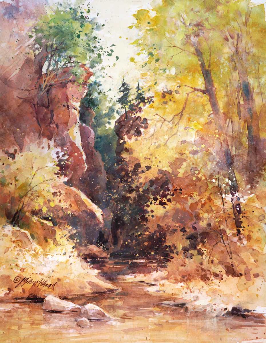 West Fork Gold by Julie Gilbert Pollard 