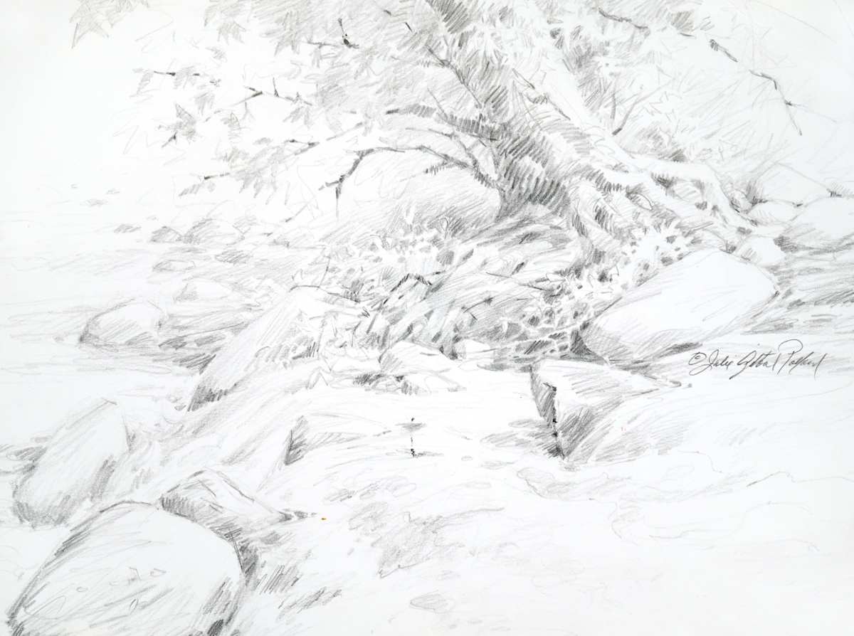 Tenacious Roots by Julie Gilbert Pollard 