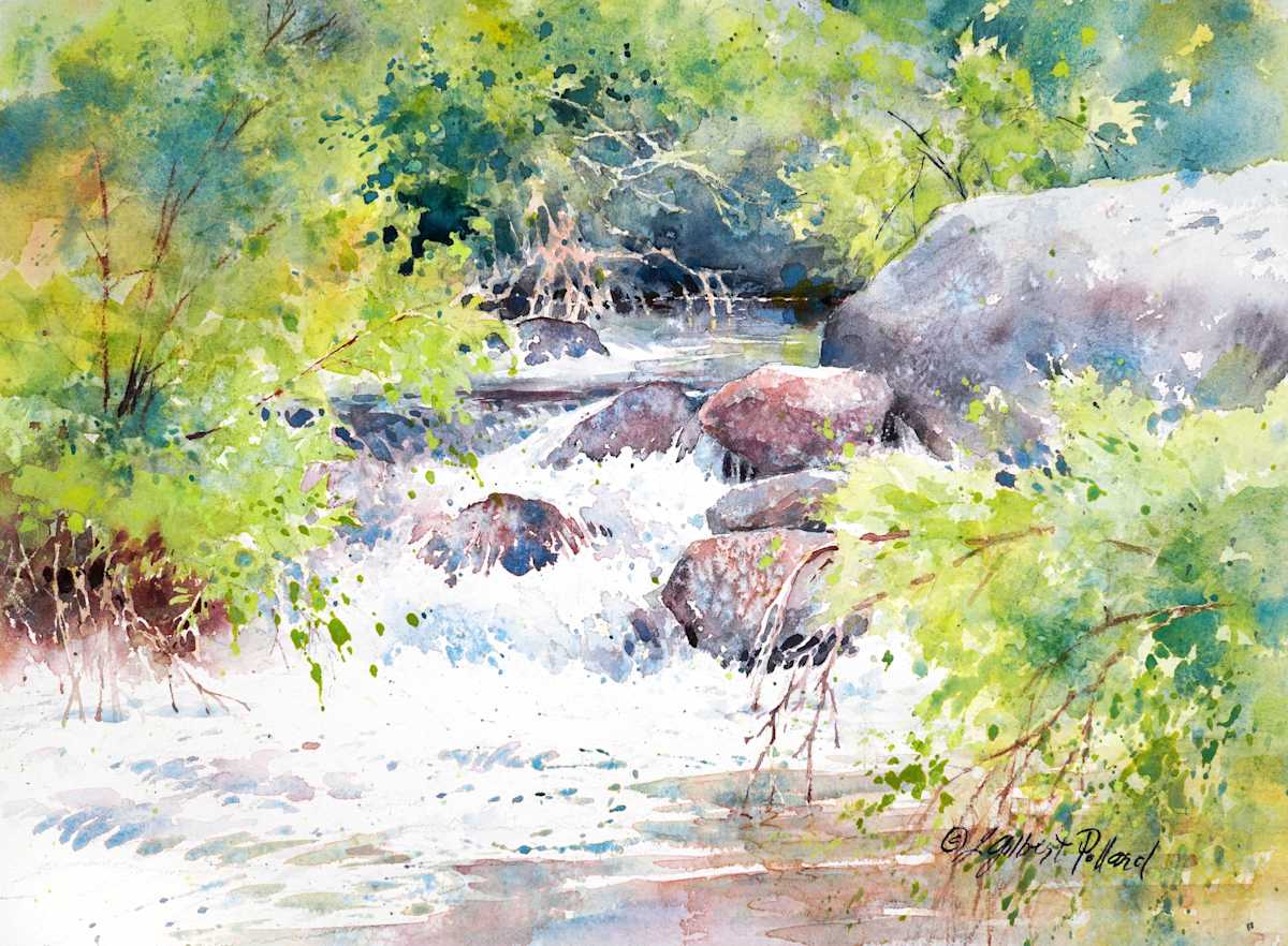 Spring Sparkle - Oak Creek by Julie Gilbert Pollard, Image 4.