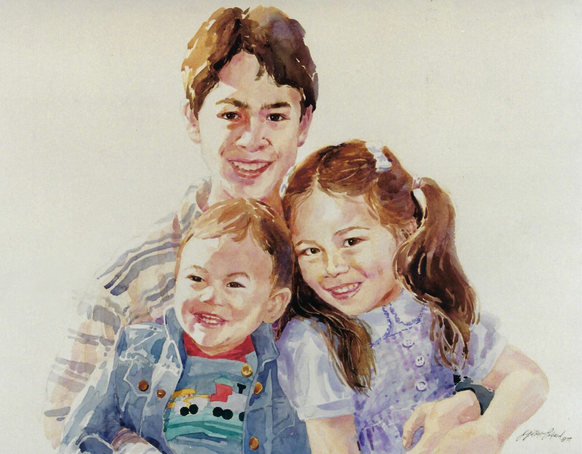 Matt, Kristin & Mark Ho by Julie Gilbert Pollard 