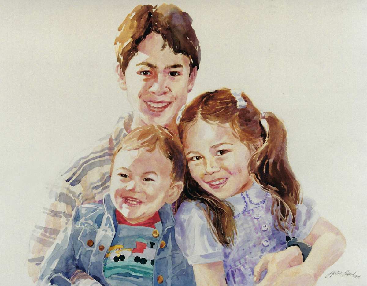 Matt, Kristin & Mark Ho by Julie Gilbert Pollard, Image 1.