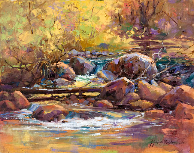 First Crossing - West Fork by Julie Gilbert Pollard, Image 1.