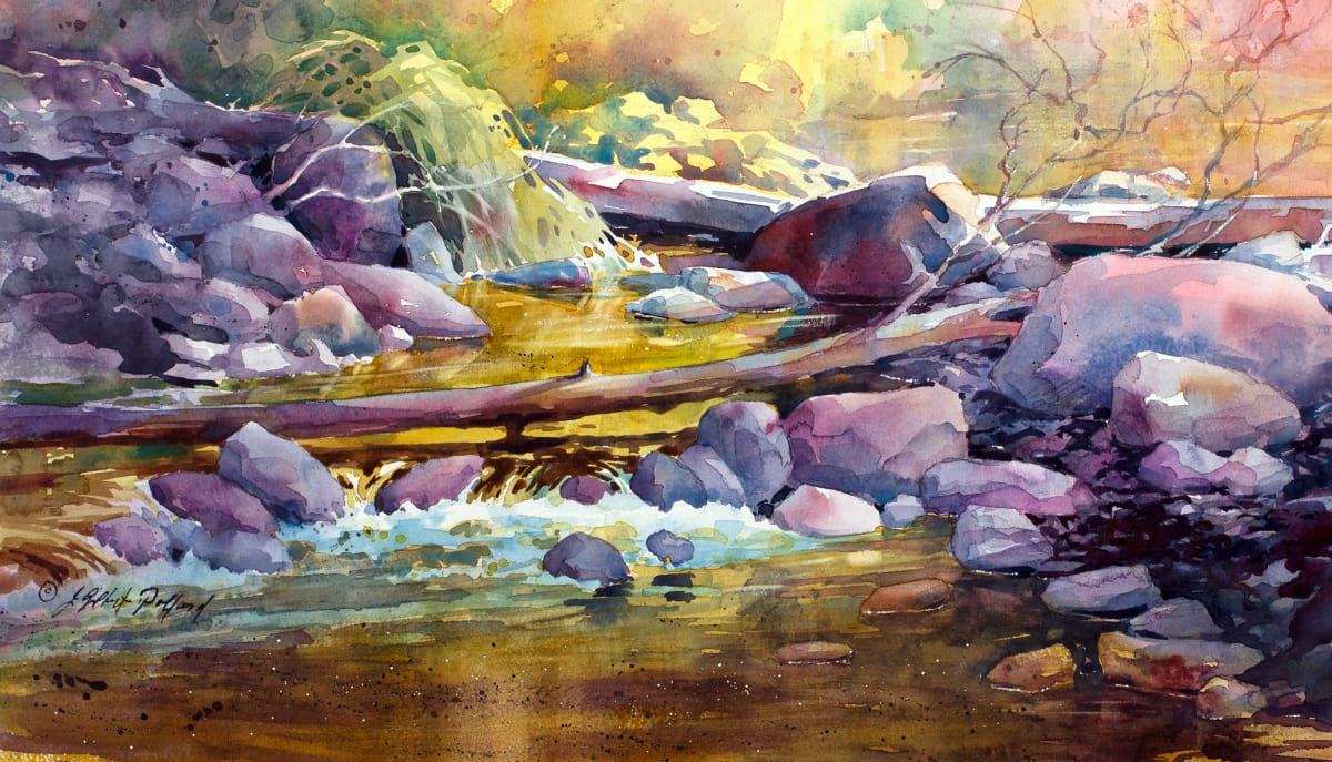First Crossing - West Fork Canyon by Julie Gilbert Pollard, Image 1.