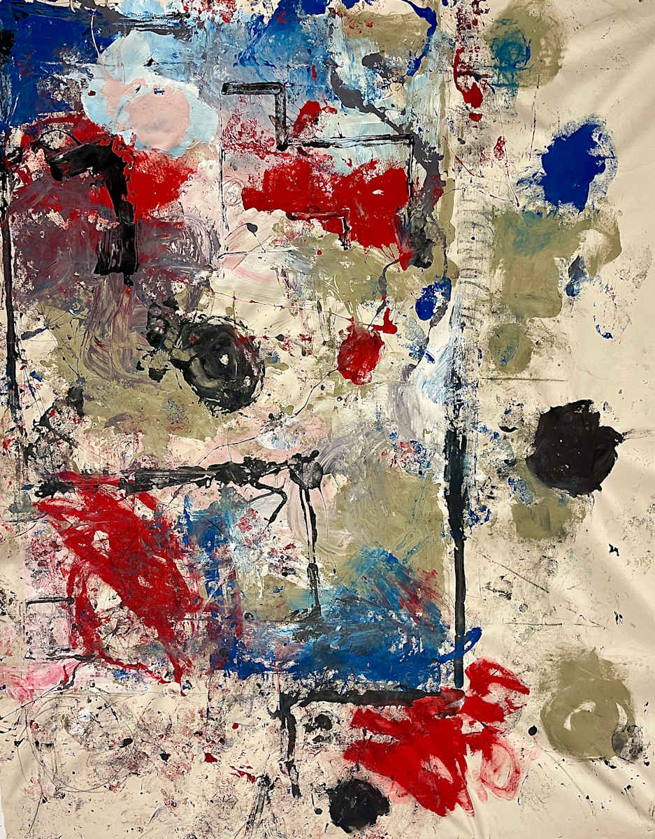 Abstract Painting 2 by Tom Goldenberg Studio LLC 