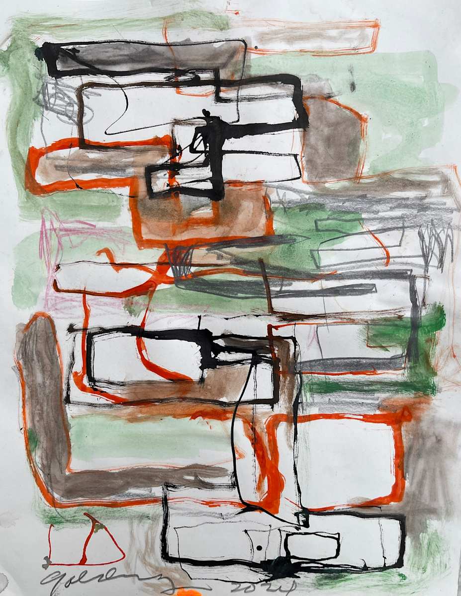 Green Schematic by Tom Goldenberg Studio LLC 