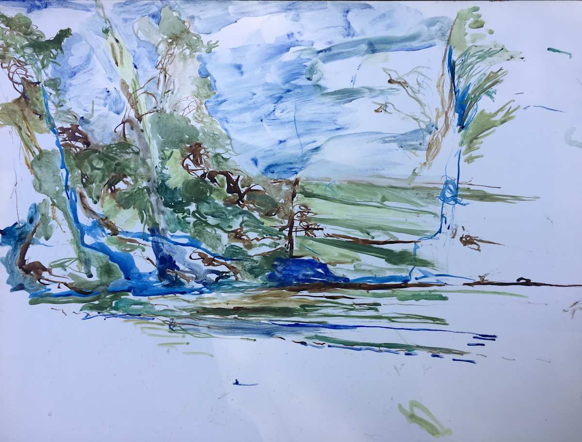 Blue Lakeville by Tom Goldenberg Studio LLC 