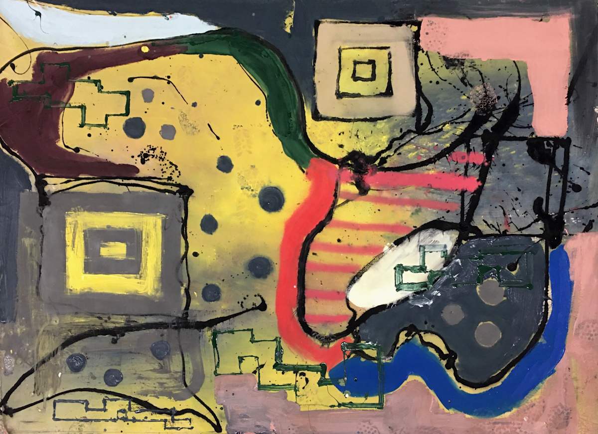 Euphrates Gate  71" x 95" 