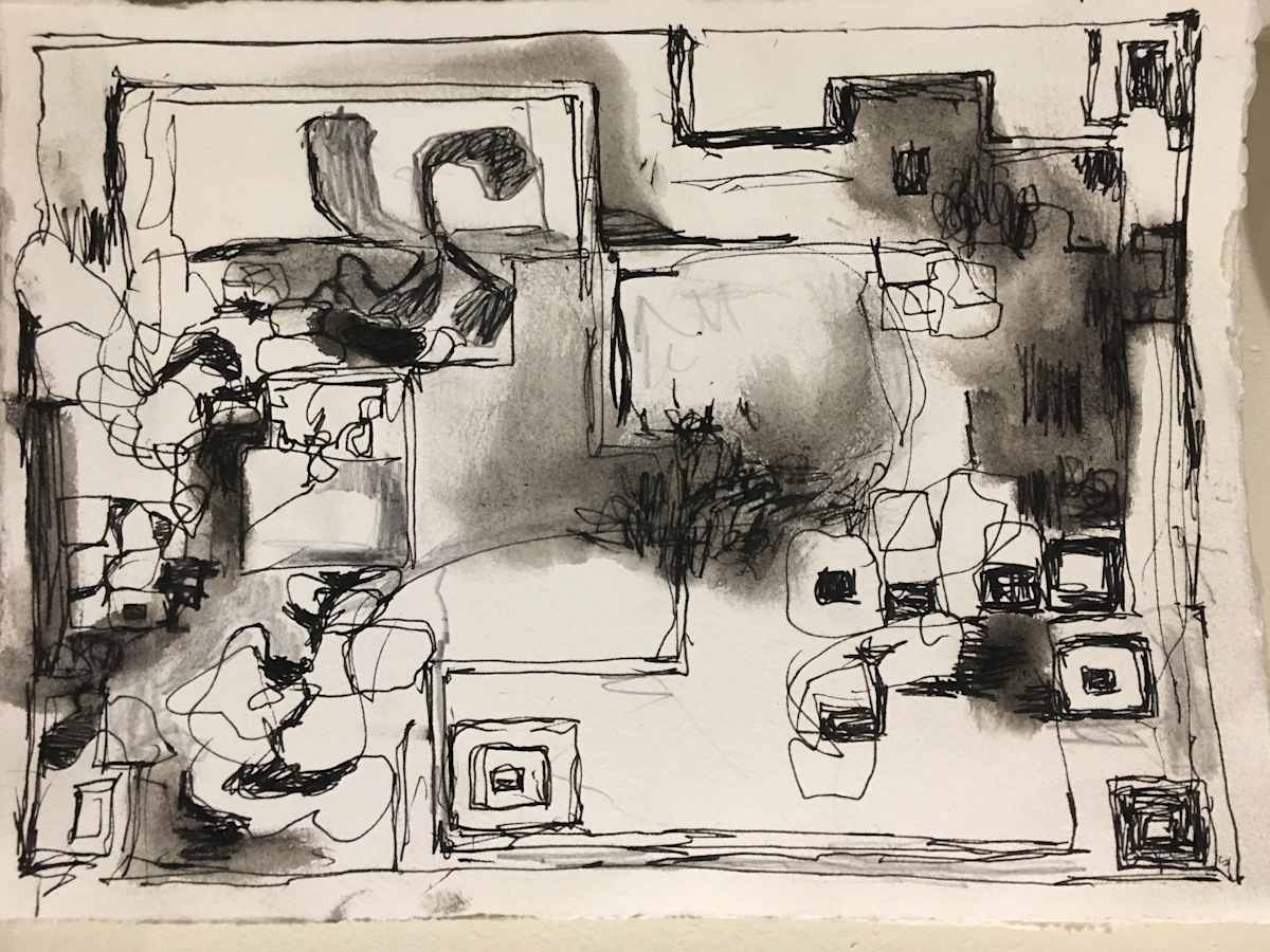 Four Sided Dwelling by Tom Goldenberg Studio LLC 