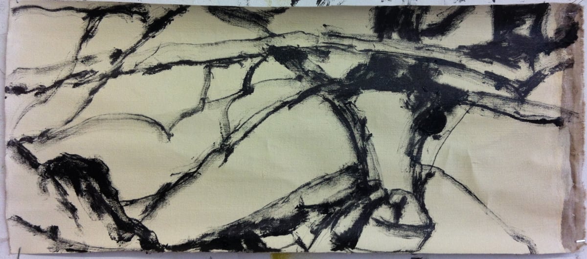 Cherry Series Black and White 2 by Tom Goldenberg Studio LLC 