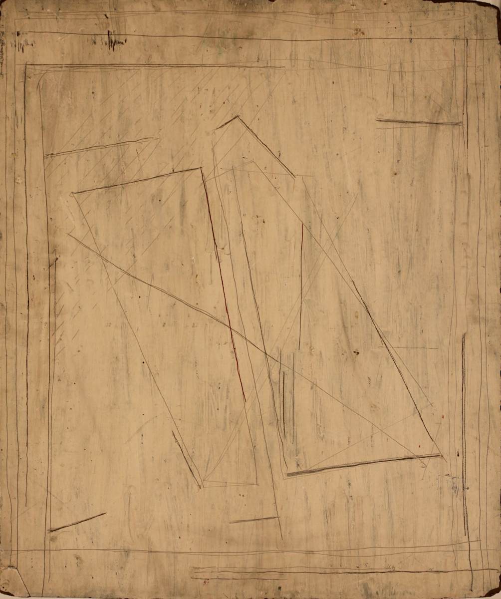 White Metal Drawing by Tom Goldenberg Studio LLC 