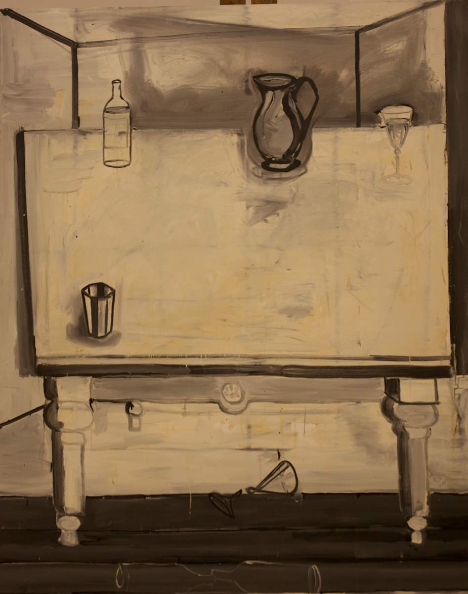 Table top White by Tom Goldenberg Studio LLC 
