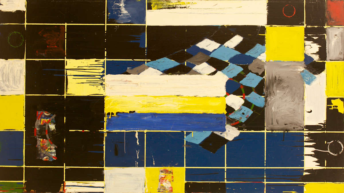 Blue Harlequin by Tom Goldenberg Studio LLC 