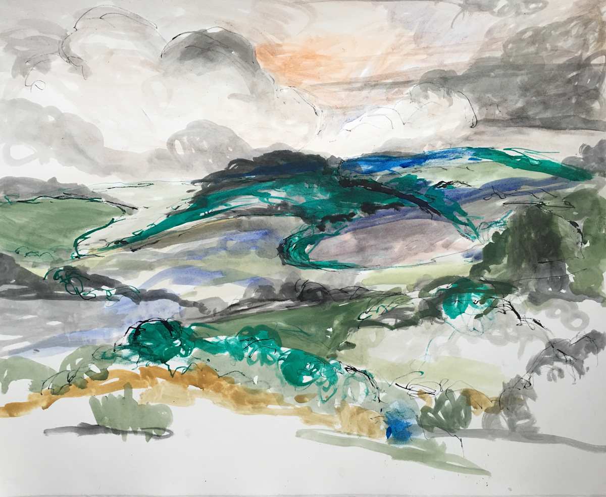 Low Clouds by Tom Goldenberg Studio LLC 