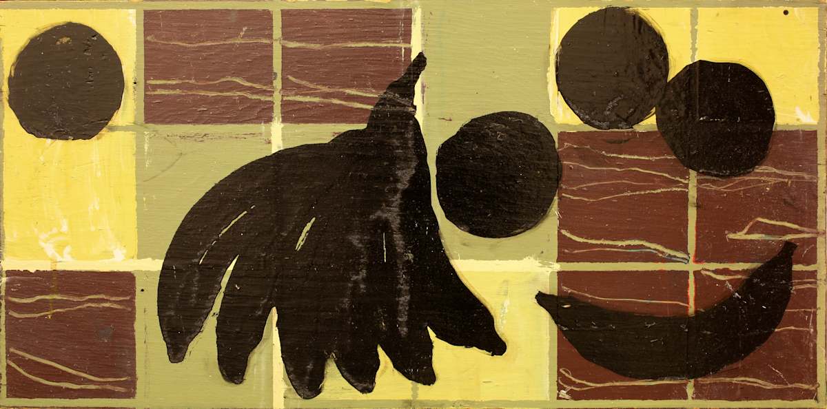 Banana on Brown Ground by Tom Goldenberg Studio LLC 