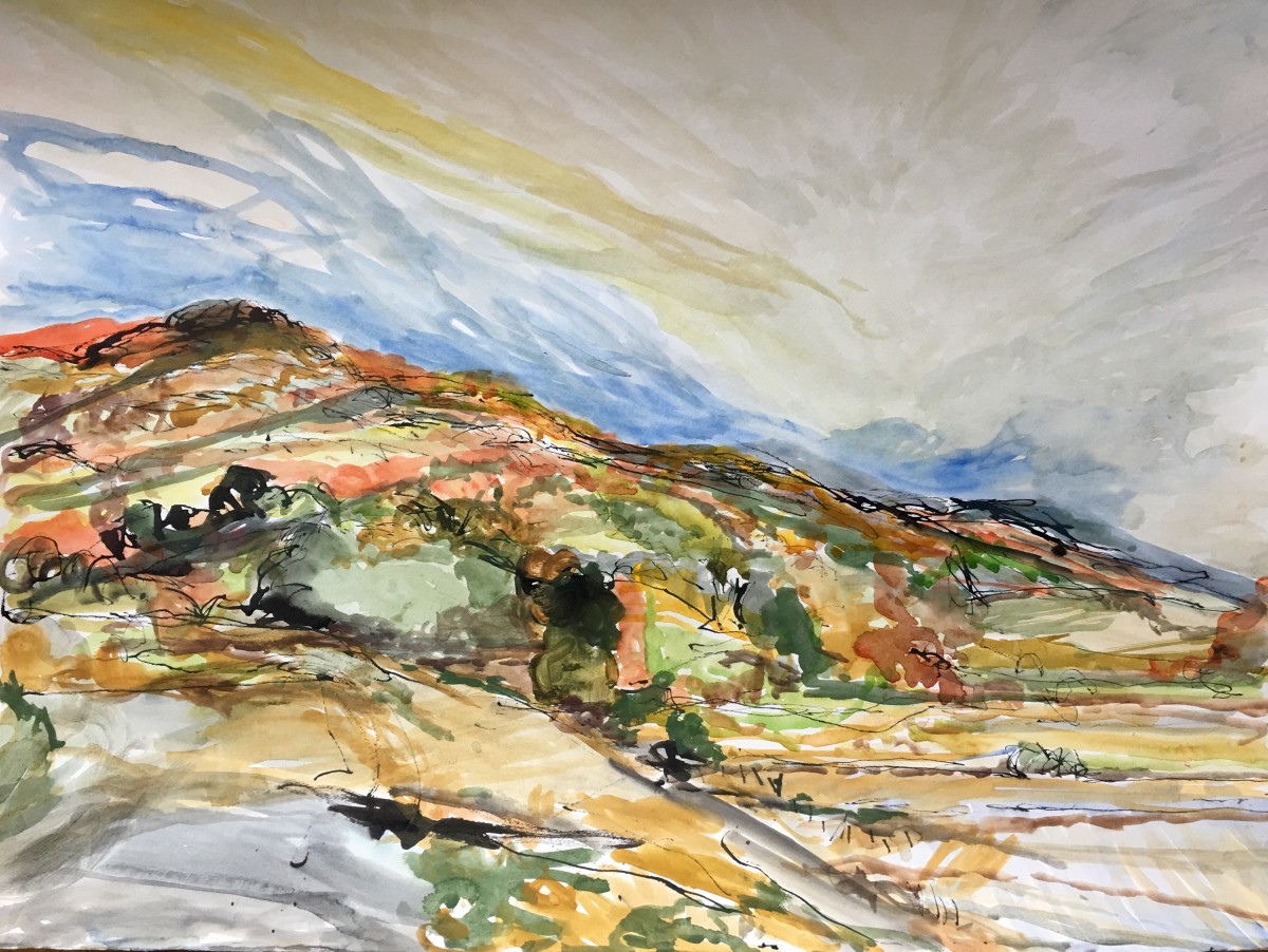 Pastel Hill by Tom Goldenberg Studio LLC 