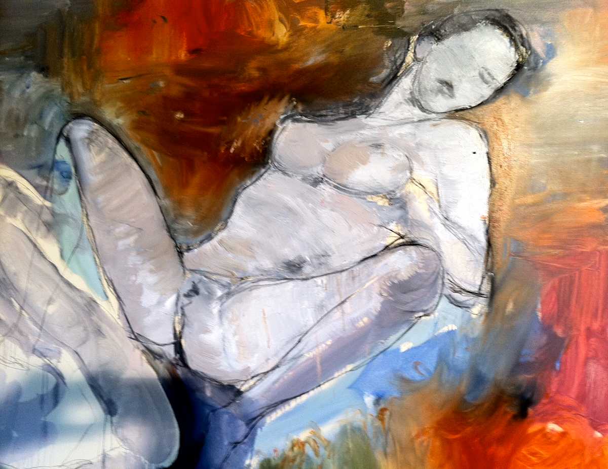 Figure Study 2 by Tom Goldenberg Studio LLC 