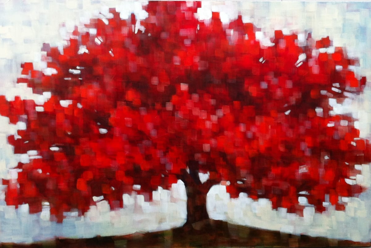 Crimson Vibration by Connie Geerts, Image 1.