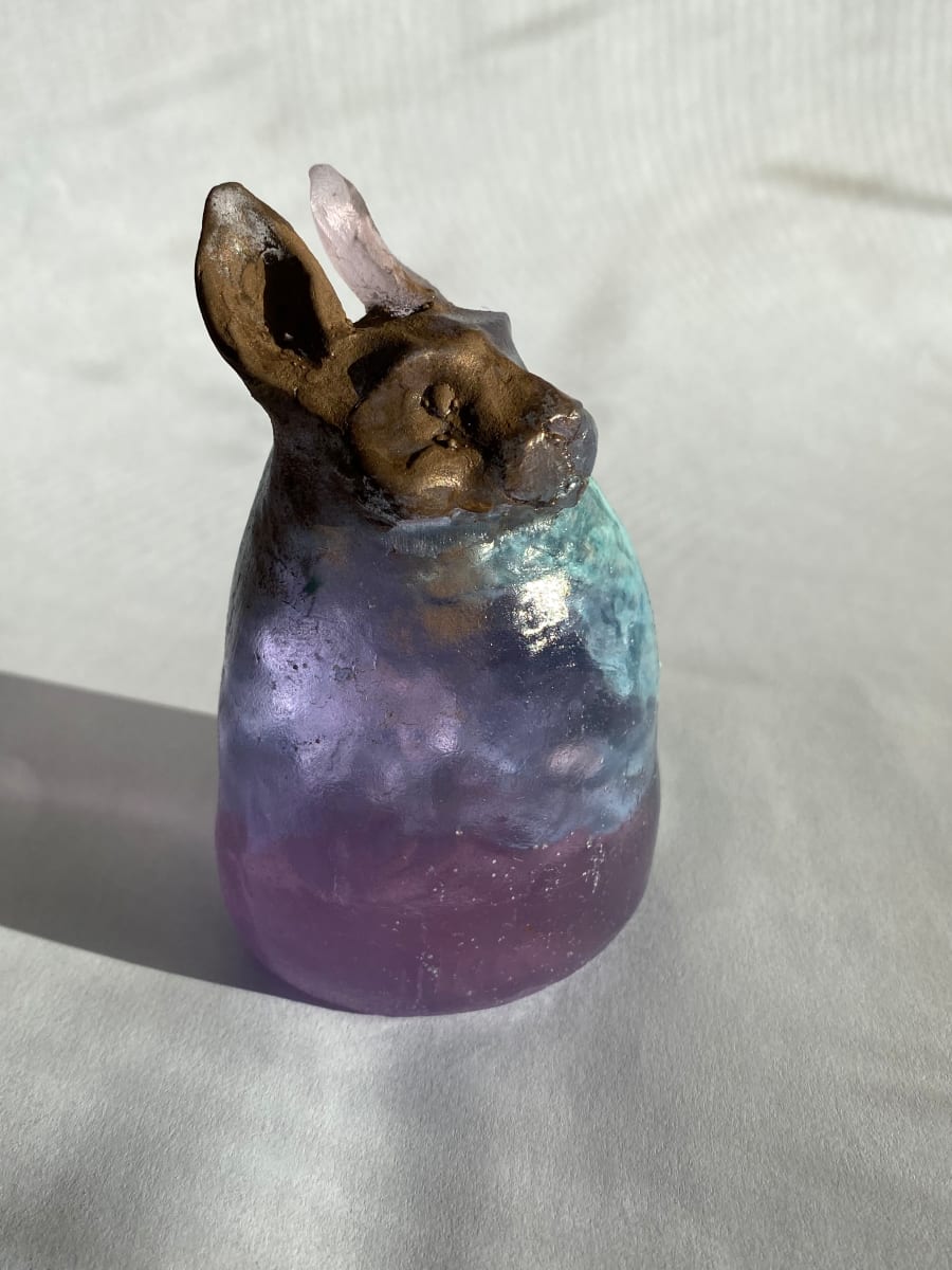 Modern Relic - purple bunny 