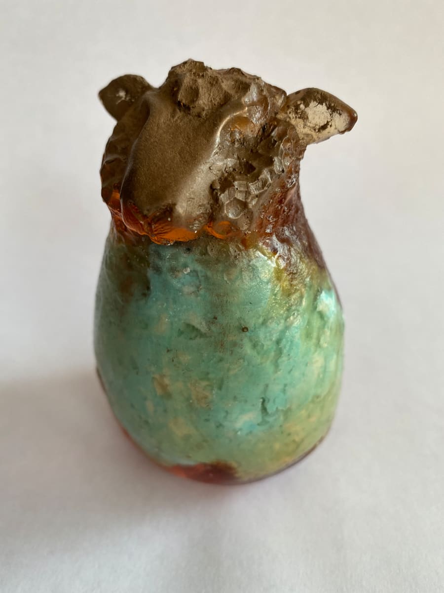 Brown Sheep  Image: Modern Relic - resin/bronze/mixed media 