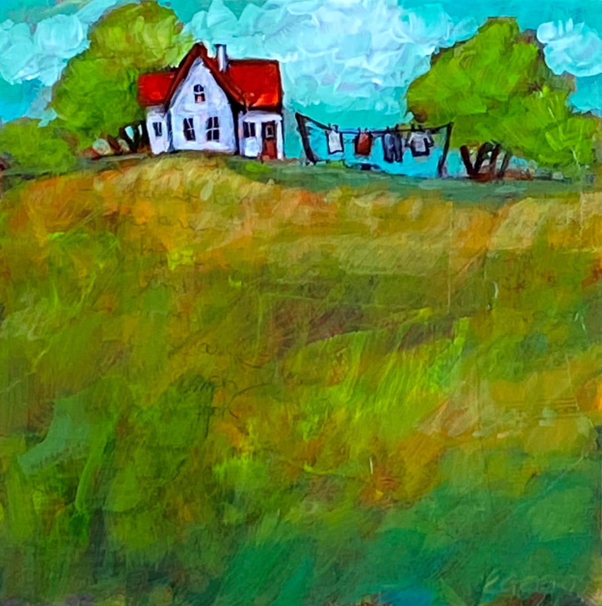 Laundry Day by Connie Geerts 