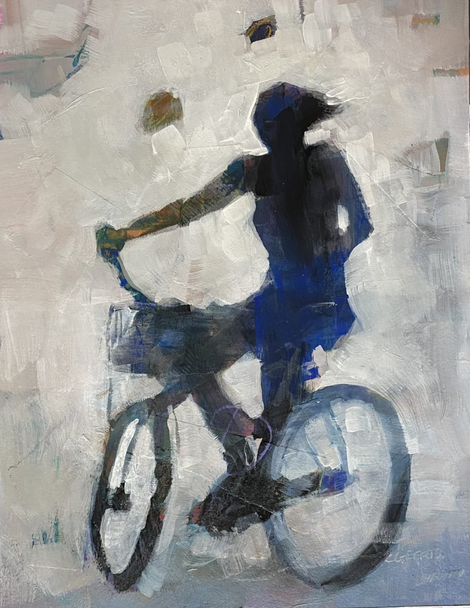 A Bike and a Warm Breeze by Connie Geerts 