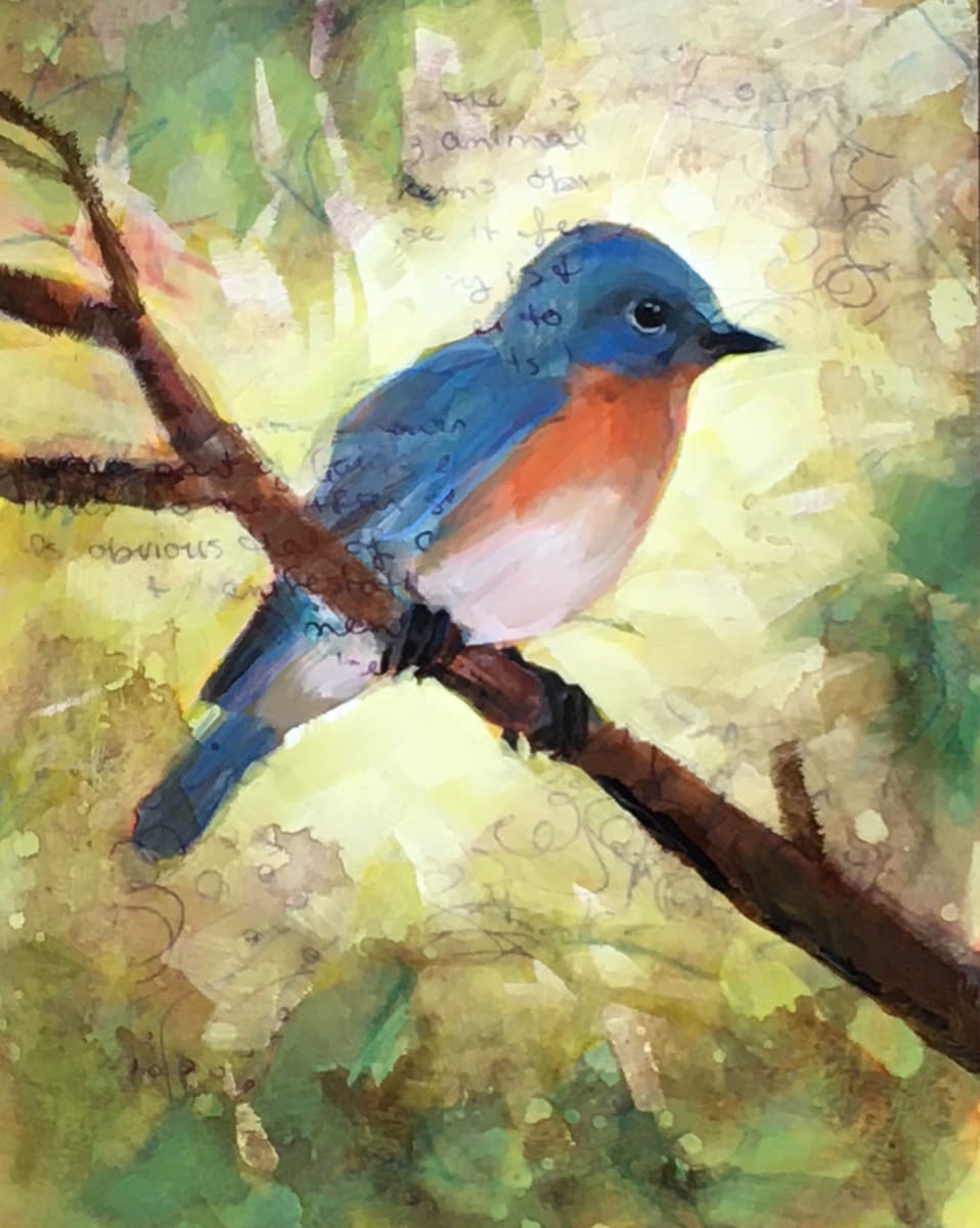 Bluebird by Connie Geerts 