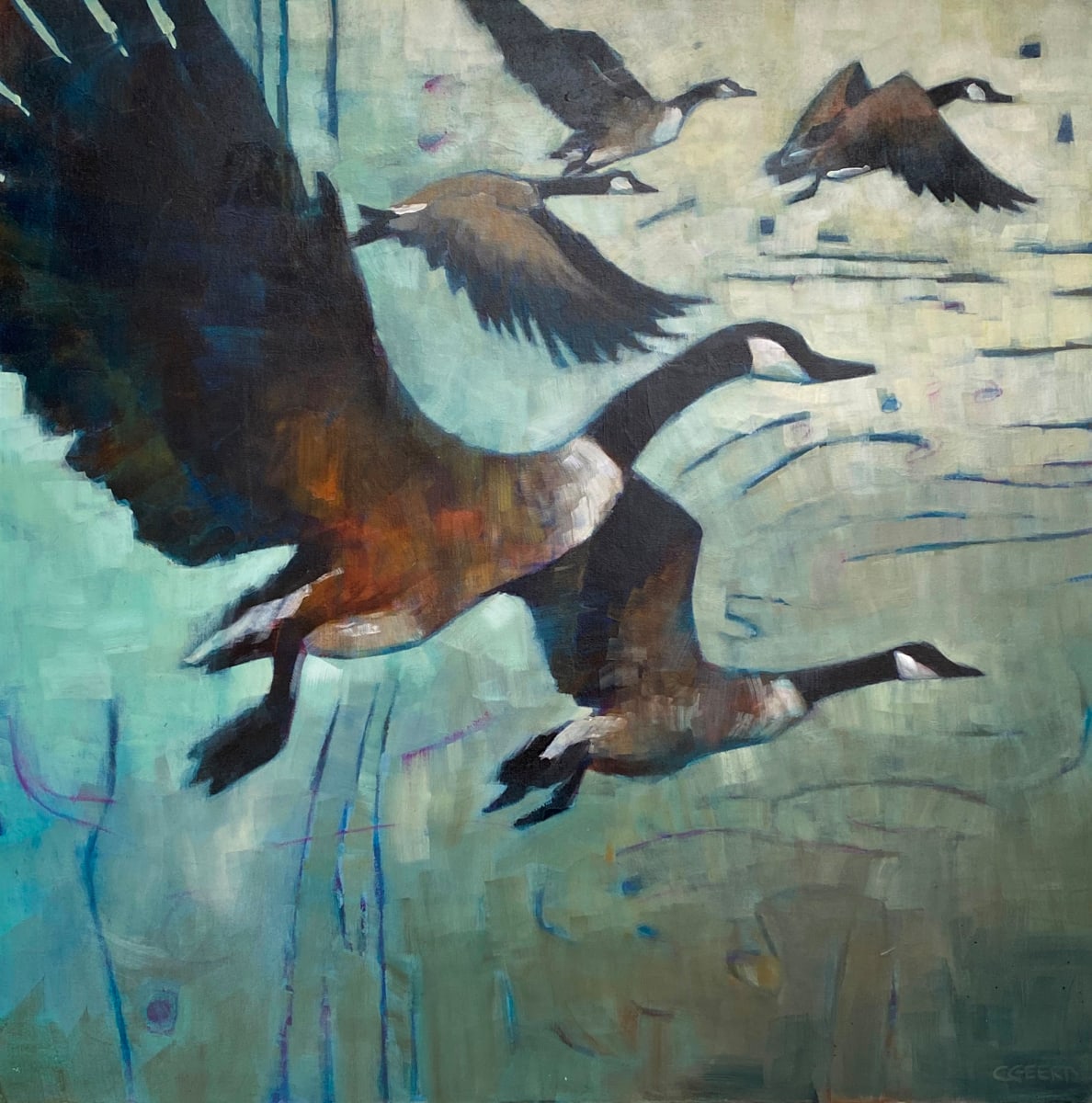 Winging South by Connie Geerts, Image 1.