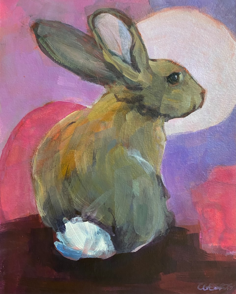 Moon Bunny by Connie Geerts  Image: Moon Bunny