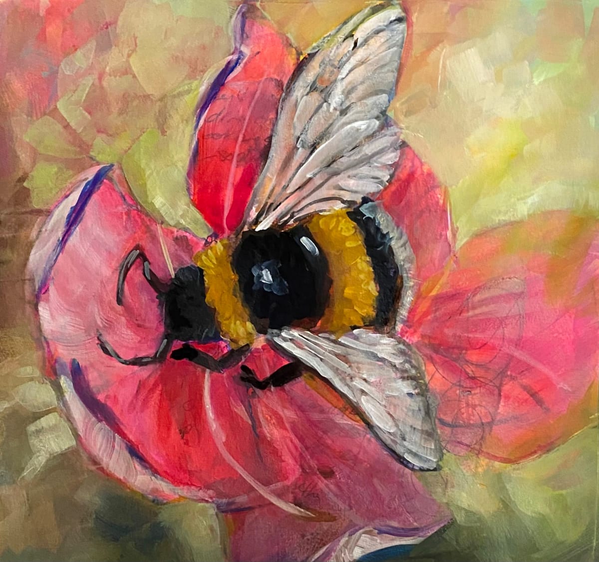 Bee Blossom by Connie Geerts 