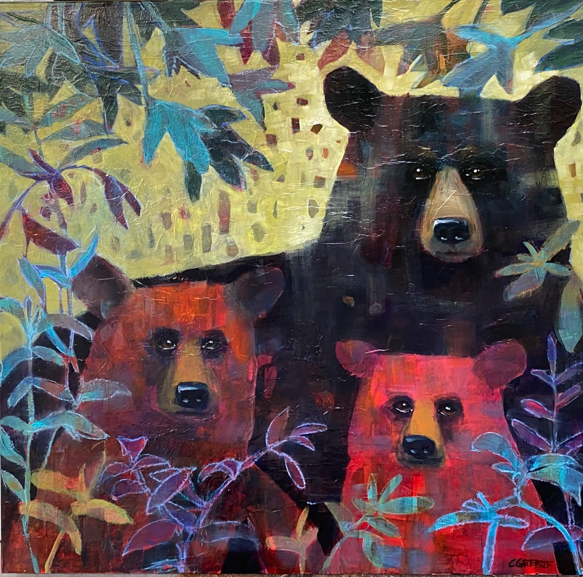 Three Bears by Connie Geerts 