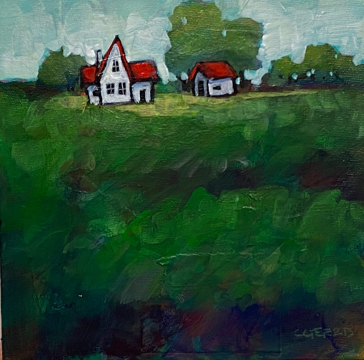 A Country Cottage by Connie Geerts 