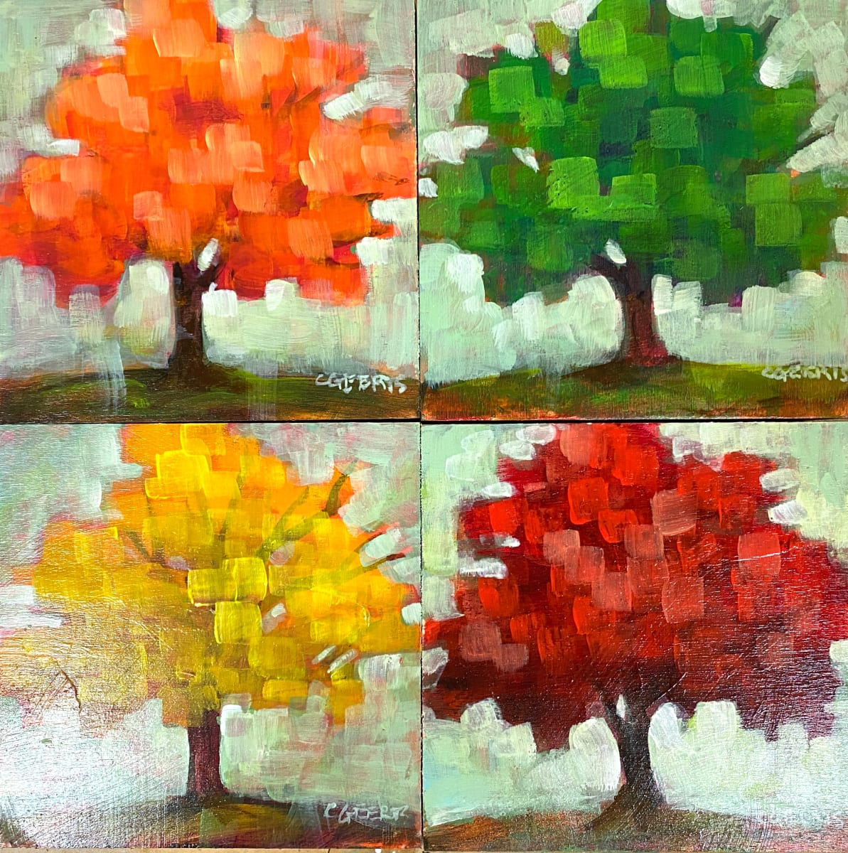 La Couleur des Arbes by Connie Geerts 