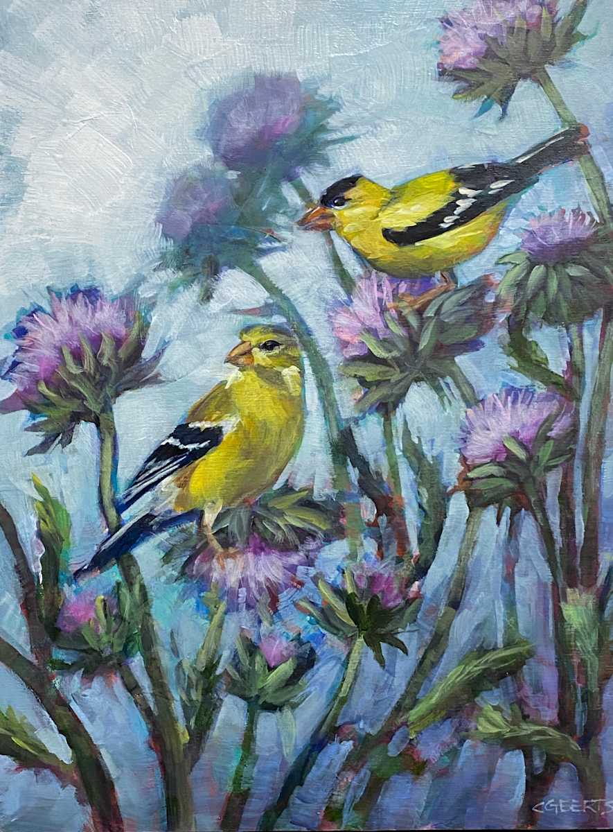 In the Thistles by Connie Geerts 